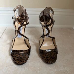 Jimmy Choo Brown Leopard Heels